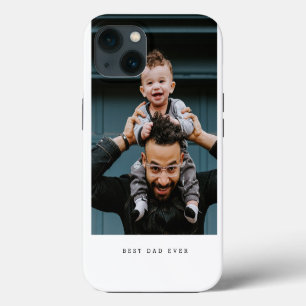 Mejor Papá del Mundo Foto Personalizada Completa