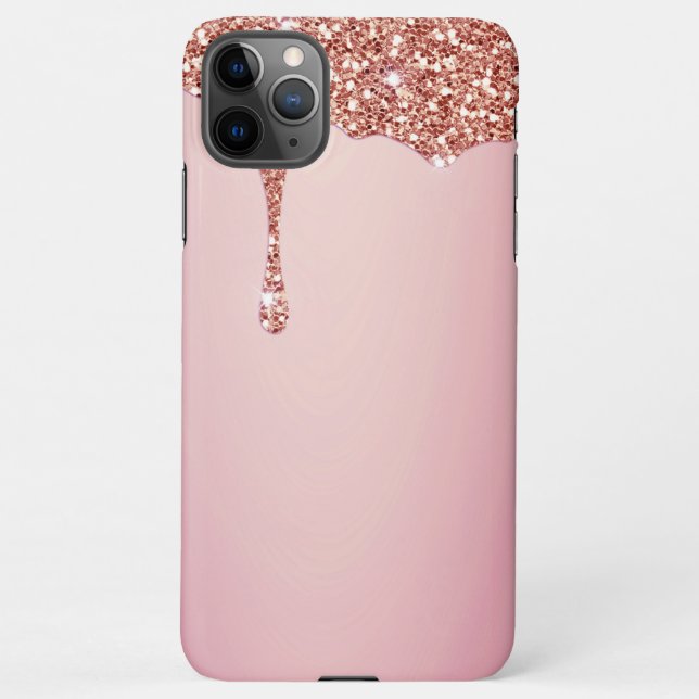 Funda Para iPhone Melancolía de manchas rosadas (Reverso)
