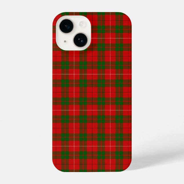 Funda Para iPhone Melocotonus tartan (Reverso )