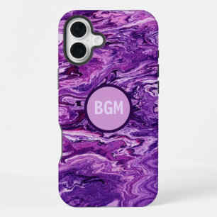 Funda Para iPhone 16 Plus Melt de Mármol oscuro en el método