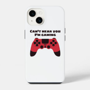 Funda Para iPhone 14 Meme divertido de jugador - Tipografía de videojue