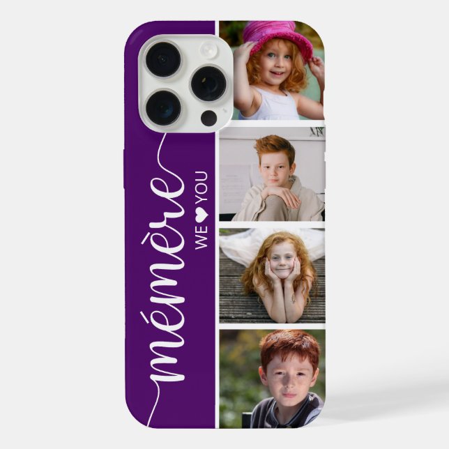 Funda Para iPhone Mémère 4 Foto (Reverso )
