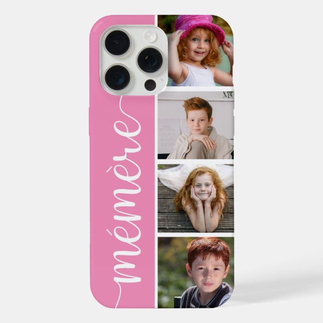 Funda Para iPhone Mémère 4 Foto (Reverso )