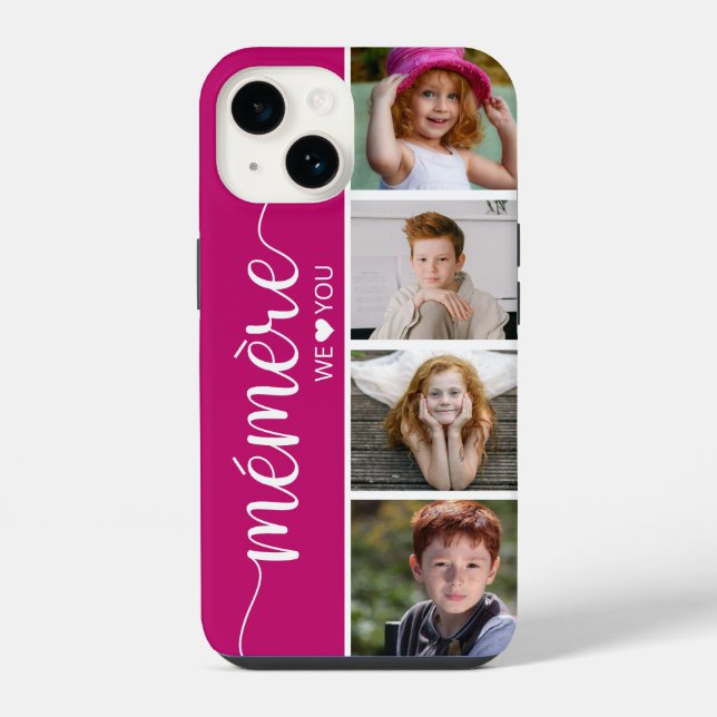 Funda Para iPhone Mémère 4 Foto (Reverso )