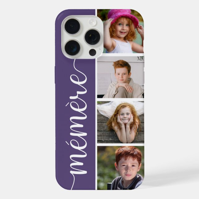 Funda Para iPhone Mémère 4 Foto (Reverso )