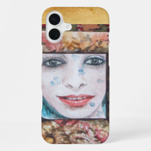 FUNDA PARA iPhone 16 PLUS MEMORIA DE OTOÑO CON HOJAS Y GOTAS DE AGUA