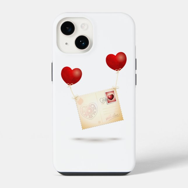 Funda Para iPhone Mensaje de amor (Reverso )
