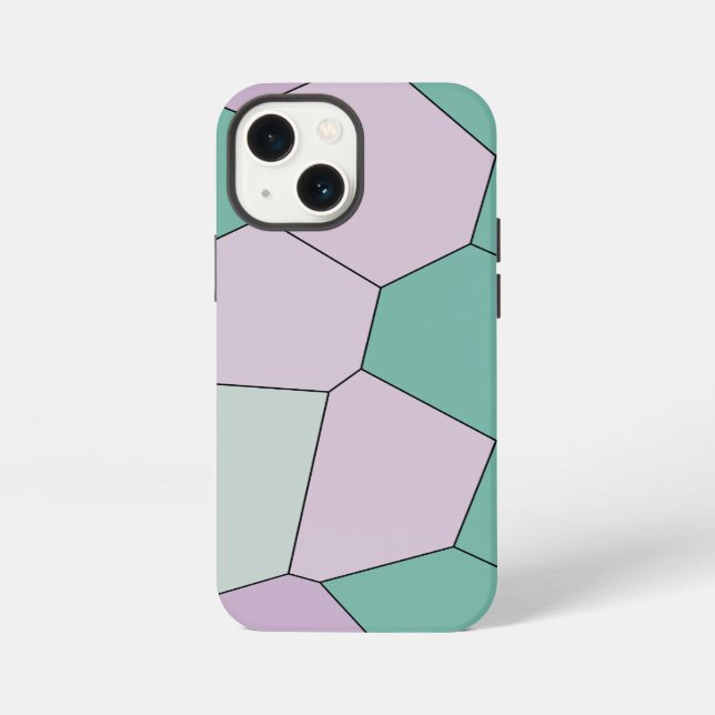 Funda Para iPhone Menta y Lavanda (Reverso )