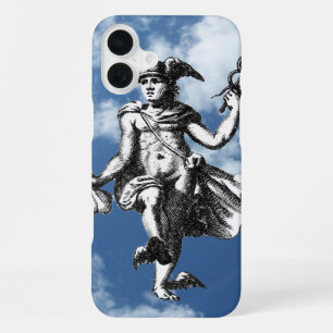 Funda Para iPhone 16 Plus Mercurio alado en las nubes