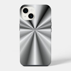 Funda Para iPhone 14 Metal Cepillado Tuck y Roll