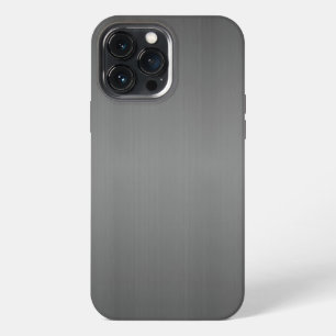 Funda Para iPhone 13 Pro Max Metal: Estuche de iPhone Case-Mate de metal oscuro
