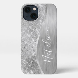 Metálico personalizado del Purpurina de plata Glam