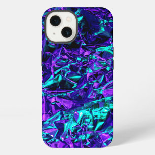 Metallic Purple and Teal