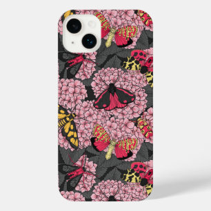 Funda Para iPhone 14 Plus Metas en hidrangea rosa