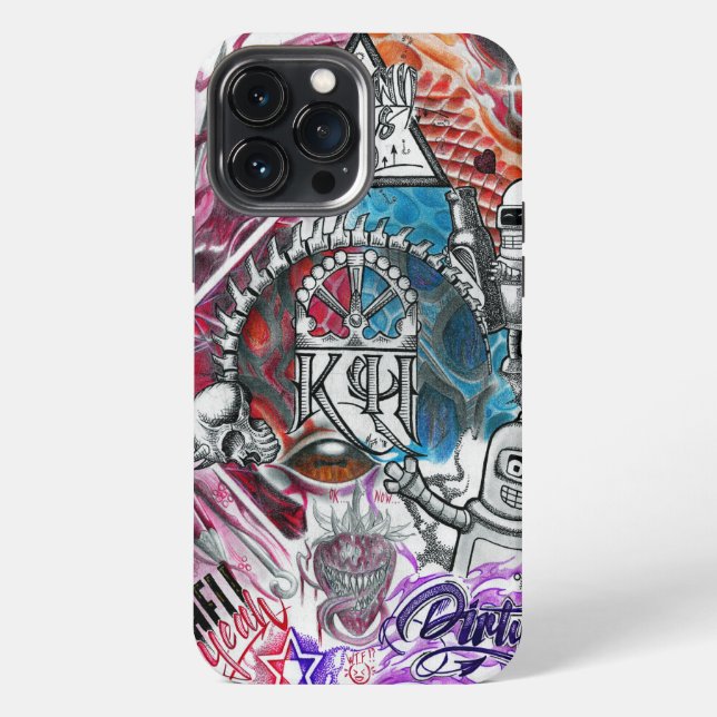 Funda Para iPhone Mezcla loca (Reverso )