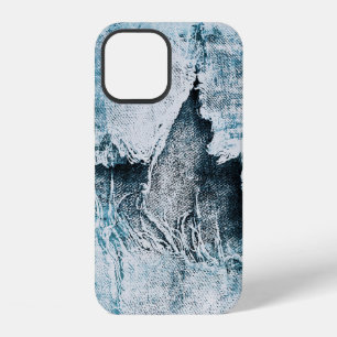 Funda Para iPhone 12 mezclilla desgastada
