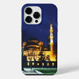 Funda Para iPhone 14 Pro Max Mezquita Azul Estambul Turquía