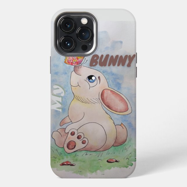Funda Para iPhone Mi conejo (Reverso )