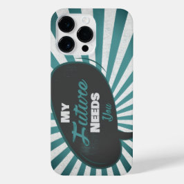 Funda Para iPhone 14 Pro Max Mi futuro te necesita - Edición Retro Oscura