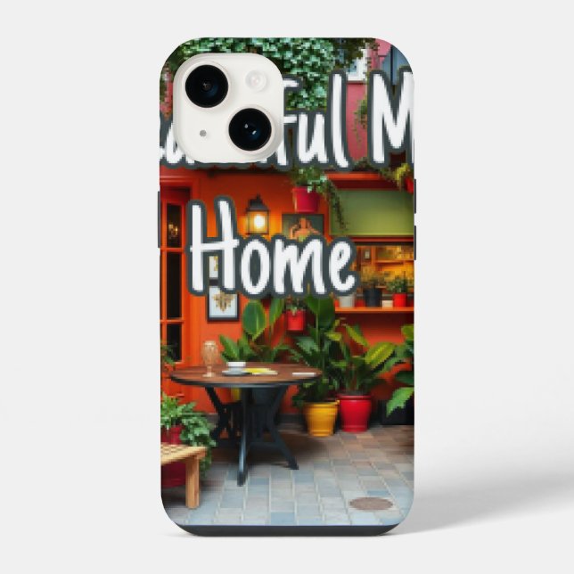 Funda Para iPhone Mi Hogar Hermoso  (Reverso )