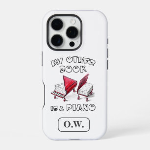Funda Para iPhone 16 Pro Mi Otro Libro Es Un Piano, Para Músico De Teclado