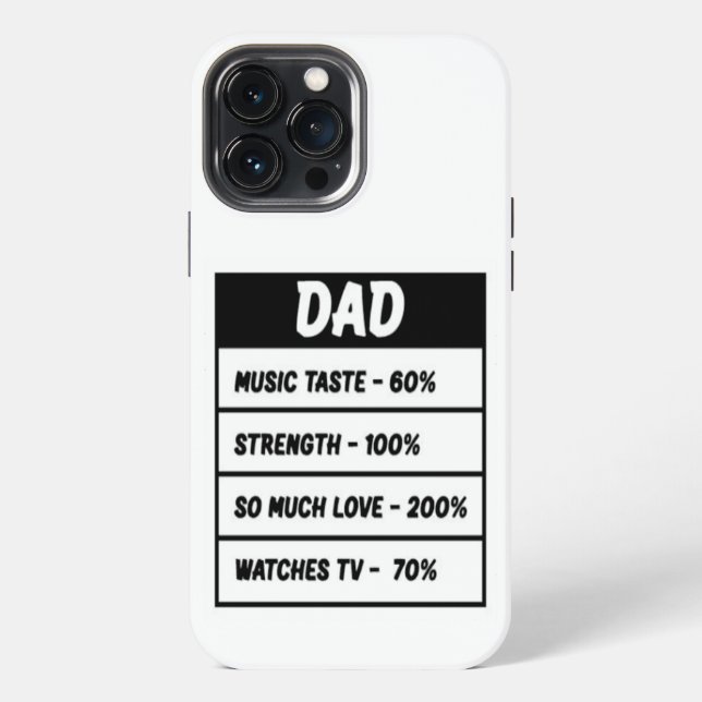 Funda Para iPhone mi súper papá (Reverso )