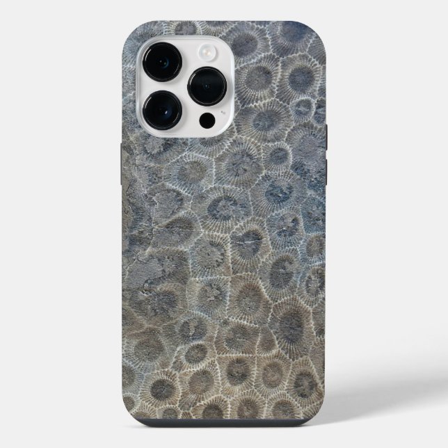 Funda Para iPhone Michigan Petoskey Stone Design (Reverso )
