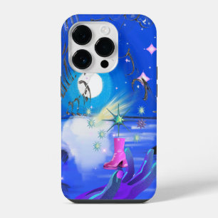 Funda Para iPhone 14 Pro Mikitiez galaxia de acuario resplandor de verano