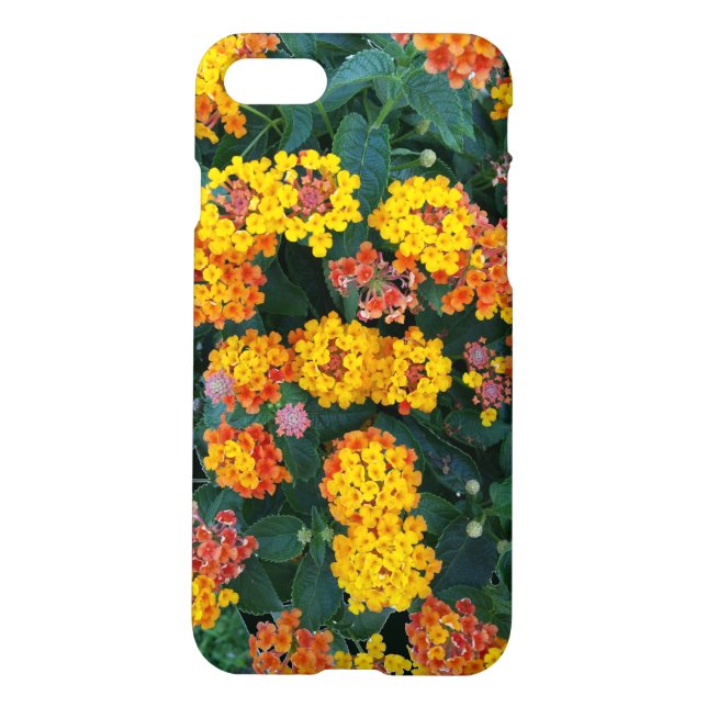 Funda Para iPhone Millón de casos florales hermoso del iPhone 7 de (Reverso)