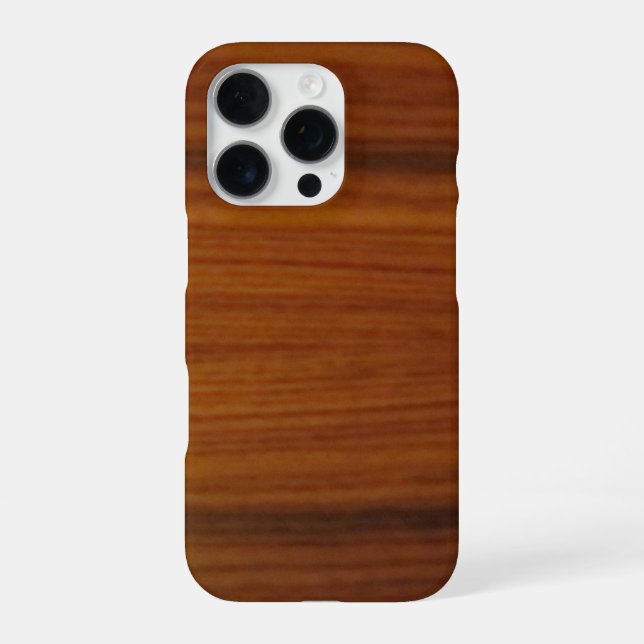 Funda Para iPhone mimbre de madera (Reverso)