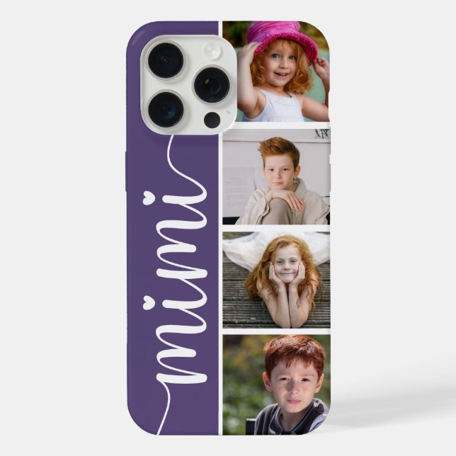 Funda Para iPhone Mimi 4 Foto (Reverso )
