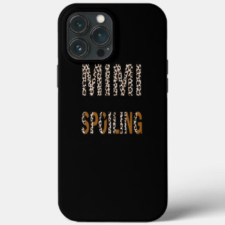 Funda Para iPhone 13 Pro Max Mimi Es Mi Nombre Debutir Es Mi Leopardo De Juego