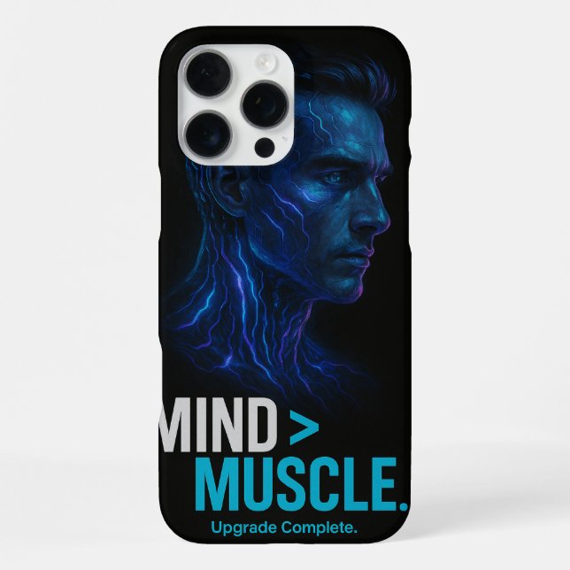 Funda Para iPhone Mind Over Muscle – Upgrade Complete Tech (Reverso )