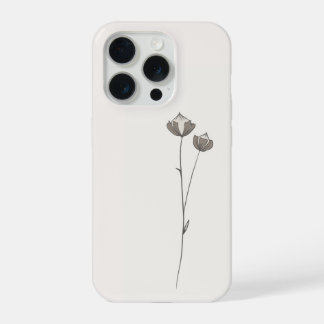 Minimal Flax Phone Case
