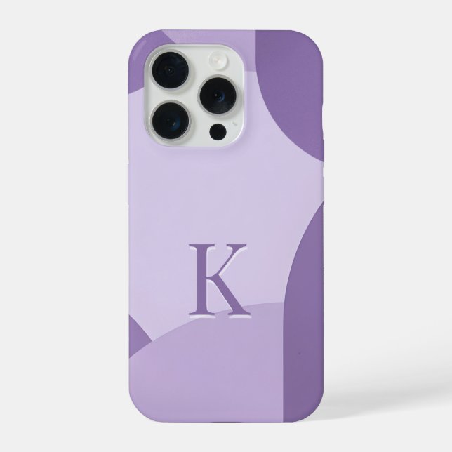 Funda Para iPhone Minimal Letter K Phone Case – Calm Aesthetic Initi (Reverso )
