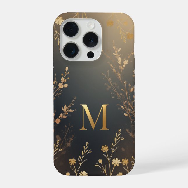 Funda Para iPhone Minimal Letter M Phone Case – Aesthetic Abstract M (Reverso )