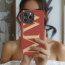 Minimalist Initial Phone Case Custom Gift for Her