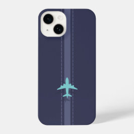 Funda Para iPhone 14 Minimalist plane themed