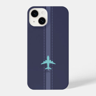 Funda Para iPhone 14 Minimalist plane themed