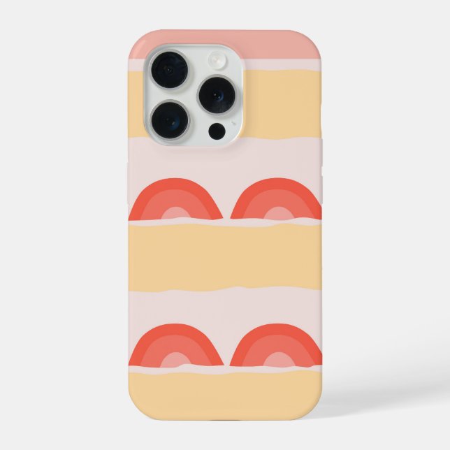 Funda Para iPhone Minimalist Strawberry Cake (Reverso )