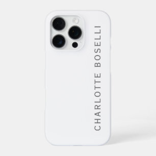 Funda Para iPhone 16 Pro Minimalista Elegante Clásico Profesional Simple