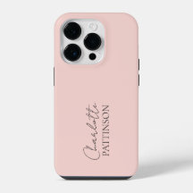 Minimalista Simple Elegante Nombre Personalizado R
