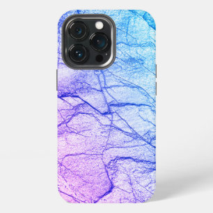 Funda Para iPhone 13 Pro Mira de mármol morado Two Tone