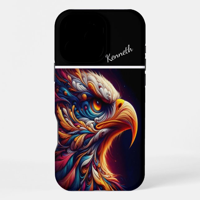 Funda Para iPhone Mirada de águila (Reverso )