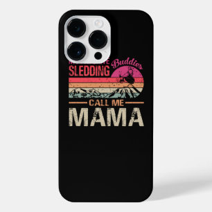 Funda Para iPhone 14 Pro Max Mis amigos favoritos me llaman Mama Snowmobi