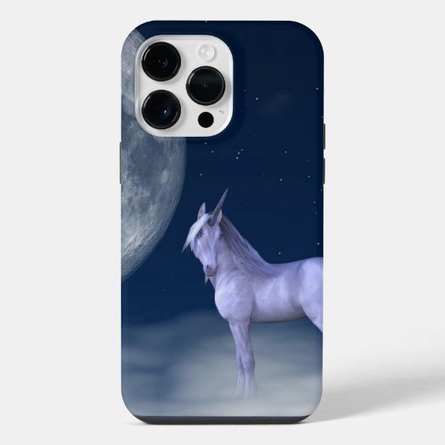 Funda Para iPhone Mística Unicornio Moon Magic (Reverso )