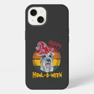 Mittelschnauzer Halloween Vintage Atardecer Divert