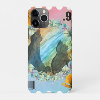 Funda Para iPhone 11Pro MMA: Sello de gatos negros .99