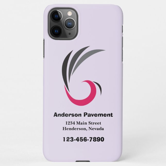 Funda Para iPhone Mobile de negocios (Reverso)