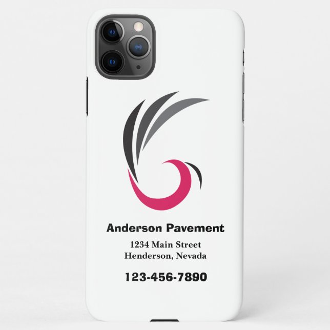 Funda Para iPhone Mobile de negocios (Reverso)